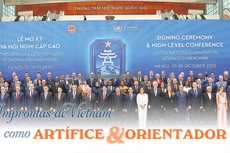 Improntas de Vietnam como artífice y orientador