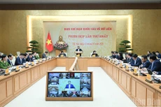 En la reunión (Foto: Nhan Dan)