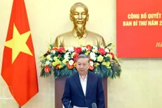 El secretario general To Lam habla en la cita (Fuente: VNA)