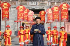 Festival Hue 2026 se presenta con una ceremonia imperial restaurada. (Foto: VNA)