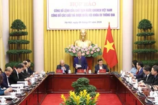 En la cita. (Foto: VNA)