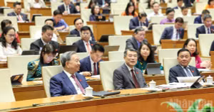 [Foto] Parlamento vietnamita debate la implementación del plan de desarrollo socioeconómico 