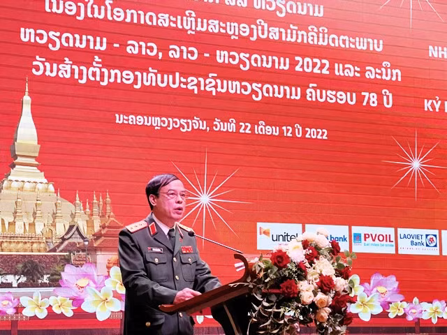 El coronel general Luong Dinh Hong, comisario político de la Academia de Defensa Nacional de Vietnam. (Fotografía: qdnd.vn)