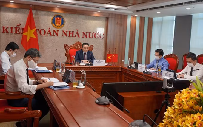 Los delegados participantes de Vietnam. (Fotografía: VNA)
