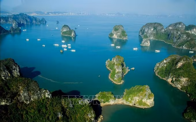 Bahía de Ha Long, Patrimonio Natural Mundial. (Fotografía: VNA)