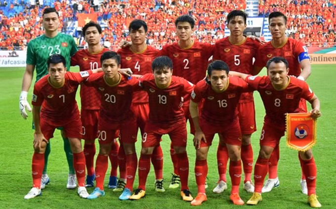 Selección nacional de fútbol de Vietnam (Foto: VNA)