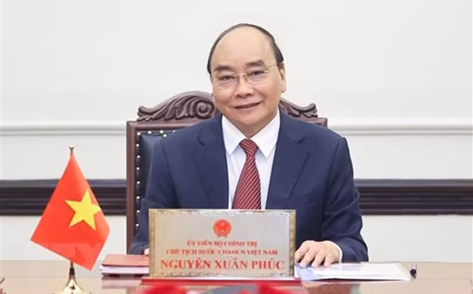 El presidente de Vietnam, Nguyen Xuan Phuc. 