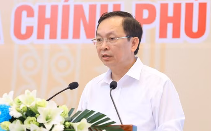 El subgobernador del Banco Estatal de Vietnam Dao Minh Tu. (Fotografía: VNA) 