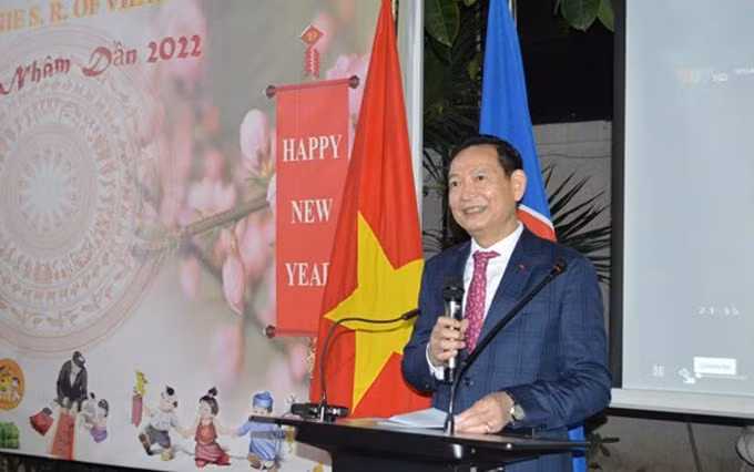 El embajador vietnamita en Egipto, Tran Thanh Cong. (Fotografía: VNA)