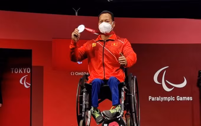 El atleta vietnamita Le Van Cong. (Fotografía: VNA)