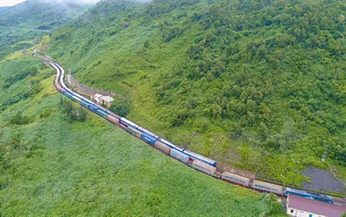 La línea ferroviaria del Norte. (Fotografía: VNA)