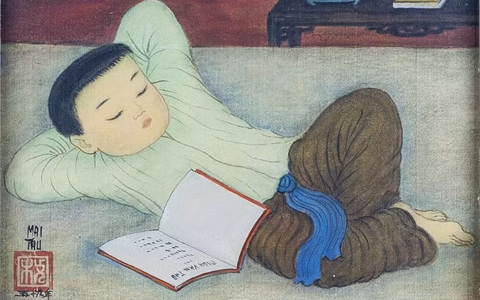Una obra de Mai Trung Thu (Fotografía:macon.fr)