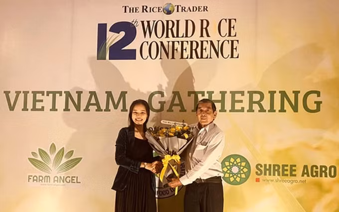 Gana variedad de arroz vietnamita premio en concurso internacional.