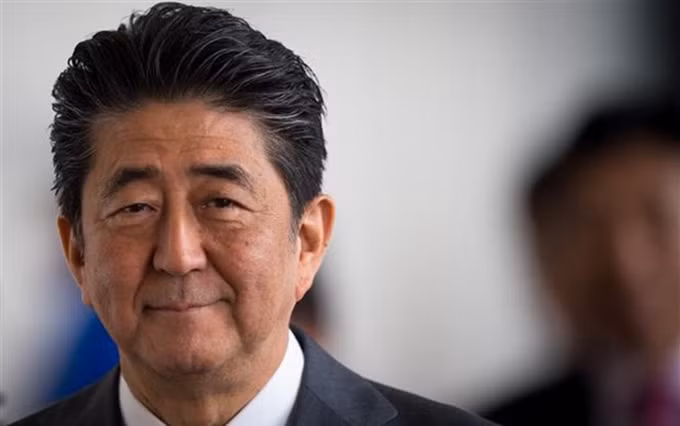 El ex primer ministro nipón Shinzo Abe. (Fotografía: VNA)