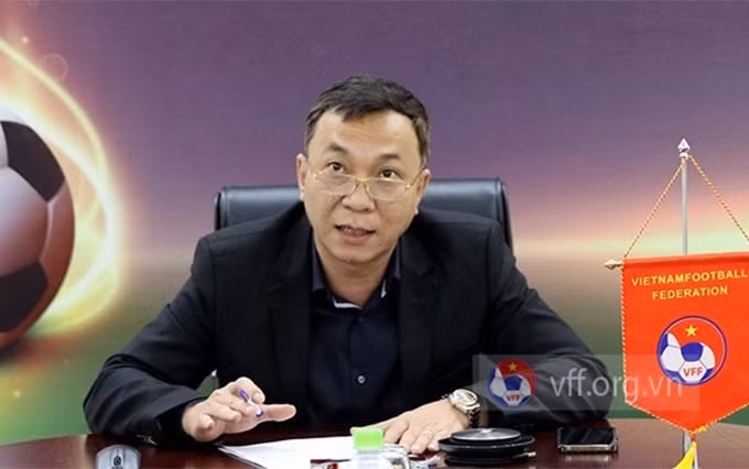 El vicepresidente permanente de la Federación de Fútbol de Vietnam, Tran Quoc Tuan (Fuente: VFF)