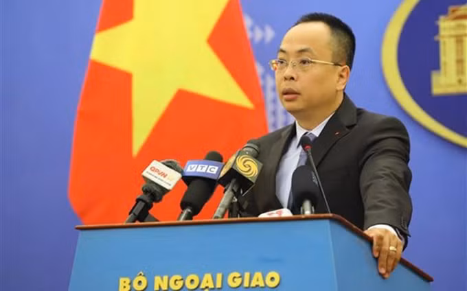 El portavoz adjunto de la Cancillería vietnamita, Doan Khac Viet. (Fotografía: VNA)