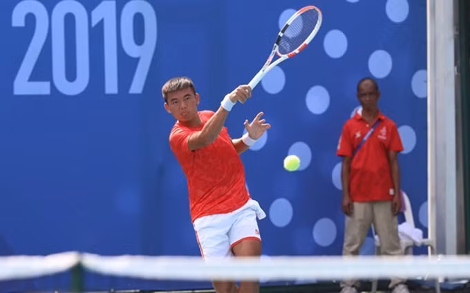 El tenista número uno de Vietnam, Ly Hoang Nam (Foto: VNA)