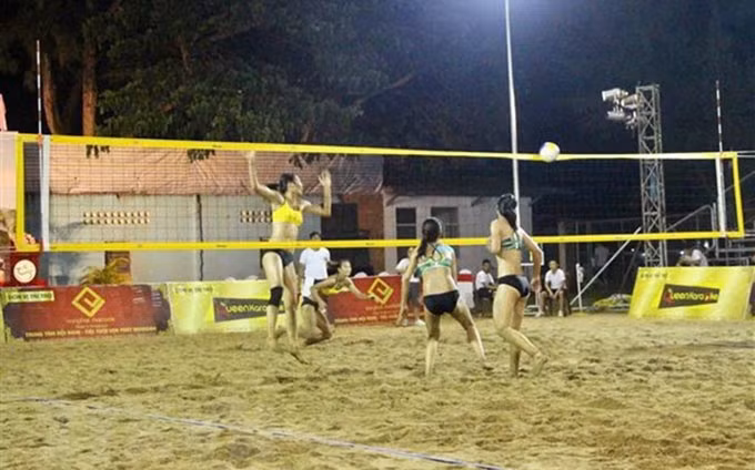 Inauguran en Vietnam Torneo Femenino Internacional de Voleibol de Playa