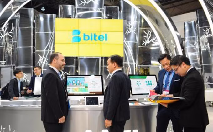 Bitel aprueba con éxito recientemente el servicio de 5G. Foto: Le Mai (Viettel)