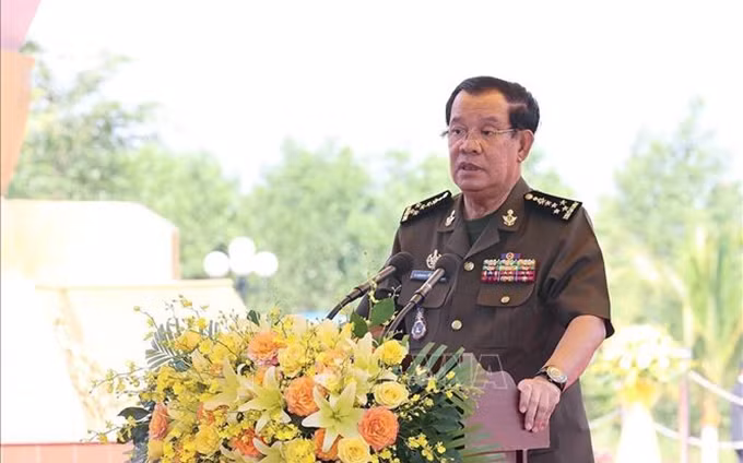 El primer ministro de Camboya, Hun Sen. (Fotografía: VNA)