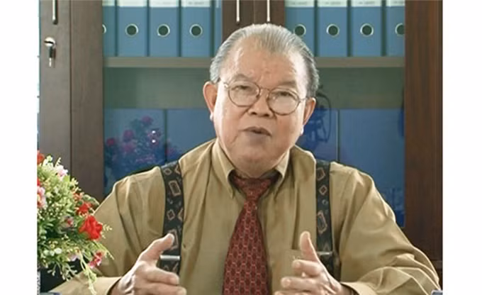 El profesor Vo Tong Xuan. (Fotografía: VGP)
