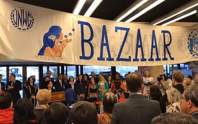 La inauguración de la Feria Internacional Bazzar 2021. (Fotografía: VNA)