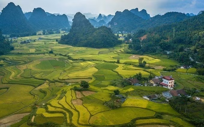 La belleza natural de Non nuoc Cao Bang (Fotografía: VNP)
