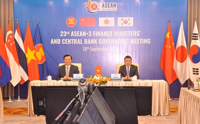 Asean+3 debate medidas para impulsar crecimiento económico. (Fotografía: VNA) 