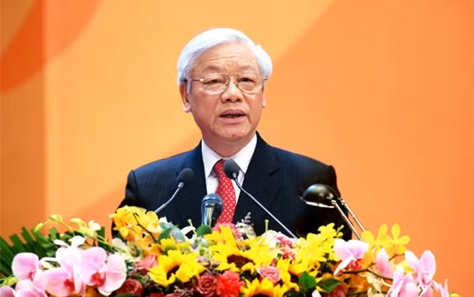 El secretario general del Partido Comunista de Vietnam, Nguyen Phu Trong.