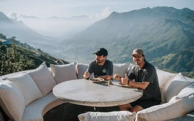 The Moffatts realiza MV filmado en Sapa para promover belleza de Vietnam. (Fotografía: thethaovanhoa.vn)