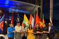 Embajadores de países miembros de la Asean en Sri Lanka y delegados al evento. (Foto: VNA)