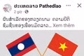 Una publicación en la página oficial de Facebook de Pathetlao.