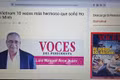 La revista mexicana “Voces del Periodista” publica un artículo de opinión del periodista cubano Luis Manuel Arce Isaac, titulado “El Vietnam 10 veces más hermoso que soñó Ho Chi Minh” (Fuente: VNA)