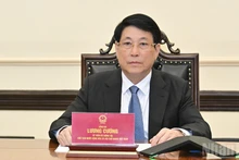 [Foto] Presidente de Vietnam mantiene conversación telefónica con su homólogo de Corea del Sur