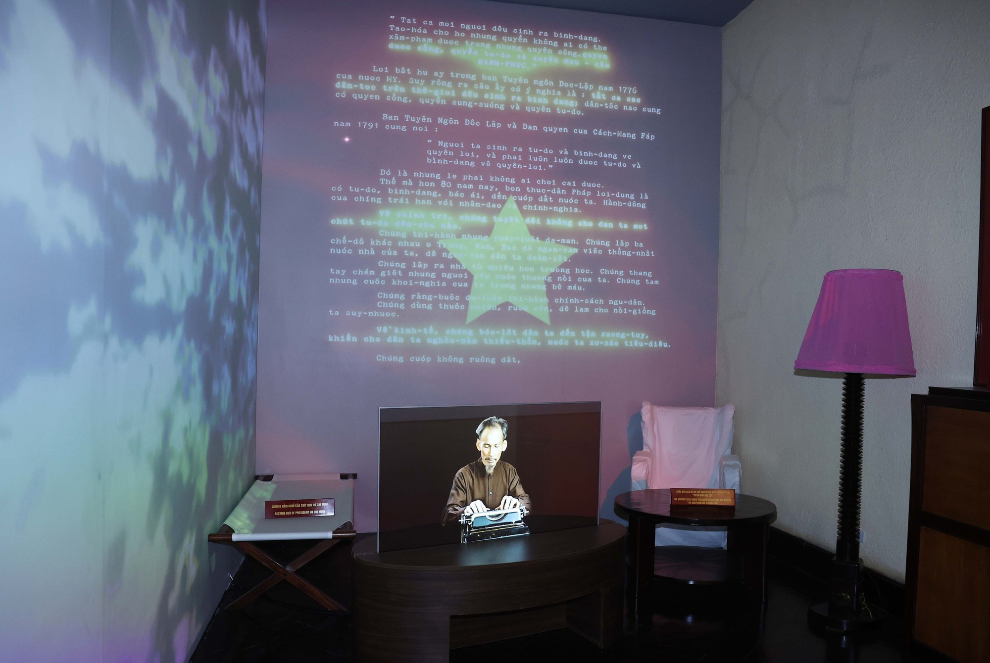 Casa histórica número 48 de la calle Hang Ngang, donde el Presidente Ho Chi Minh redactó la Declaración de Independencia.