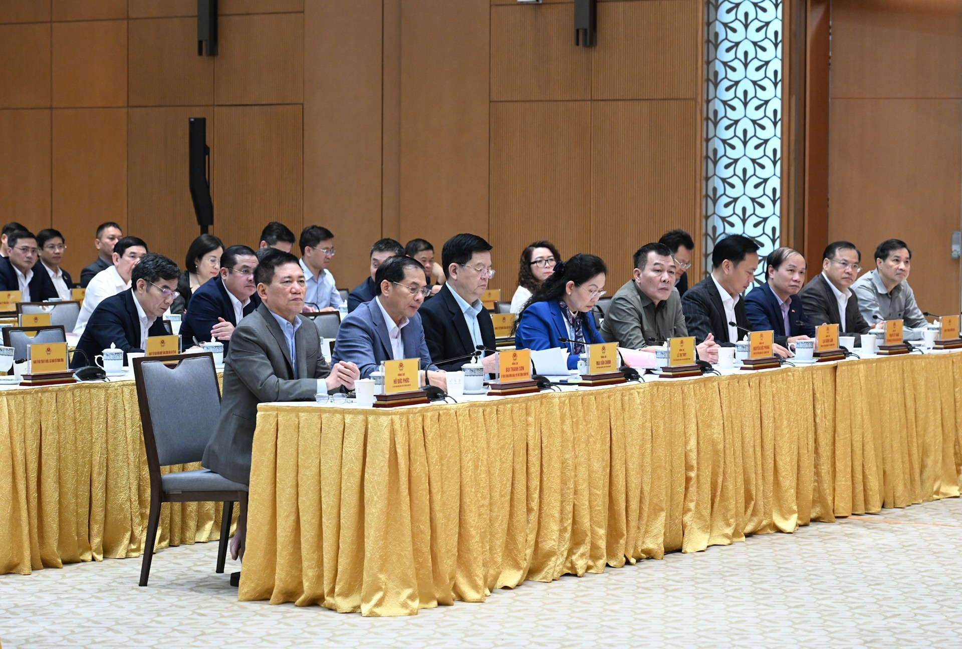 Asistentes a la conferencia.