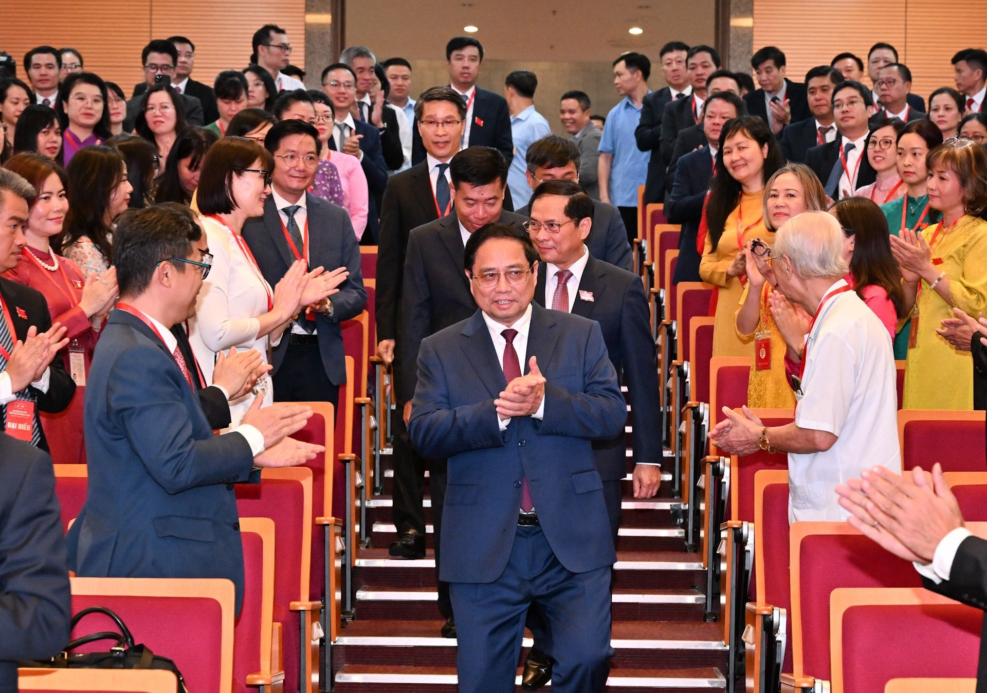 El primer ministro Pham Minh Chinh acude al evento.