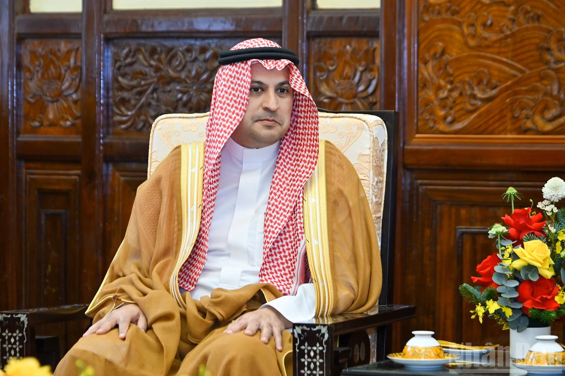 El embajador de Arabia Saudí, Mohammed Ismaeil A.Dahlwy.