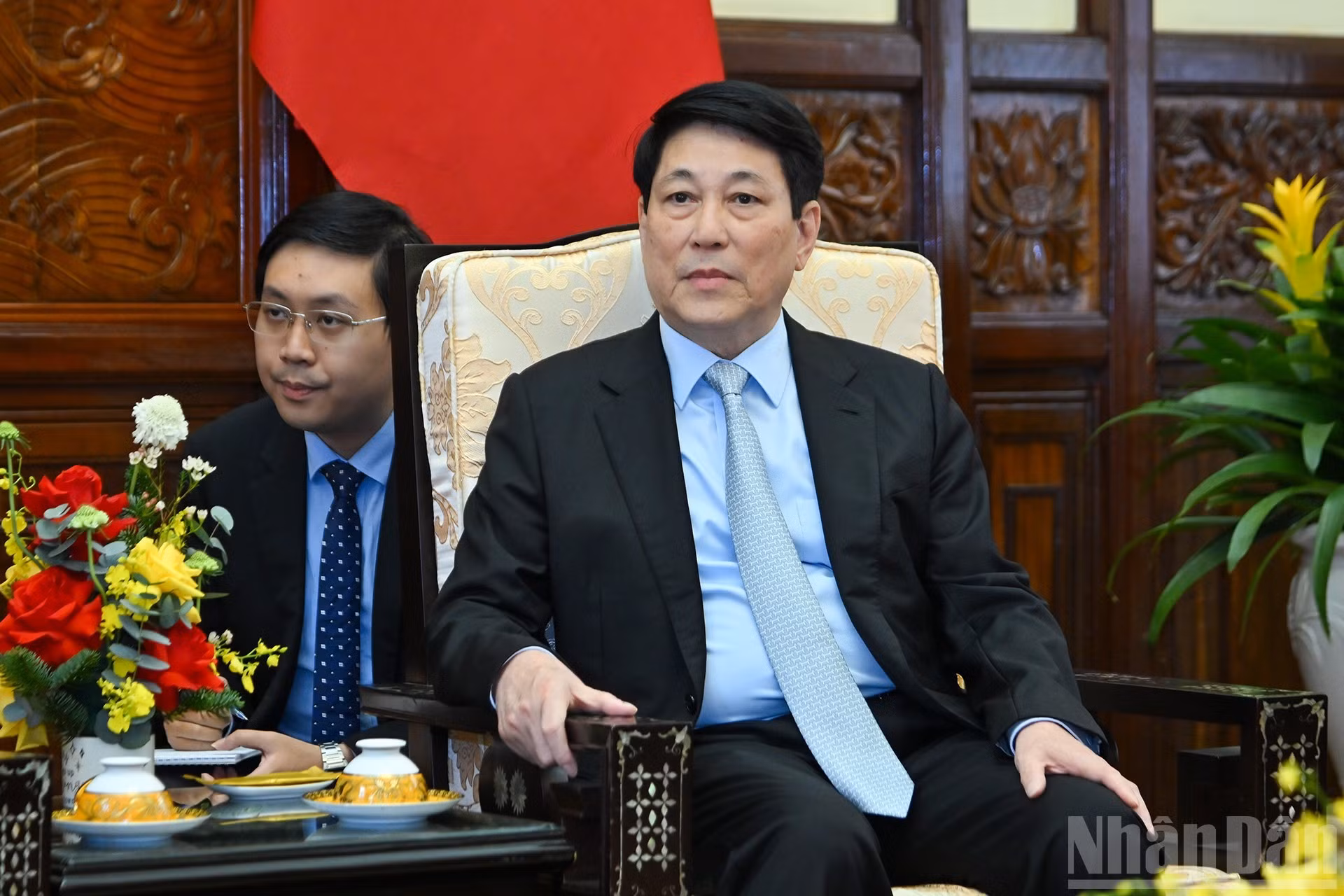 El presidente vietnamita Luong Cuong.