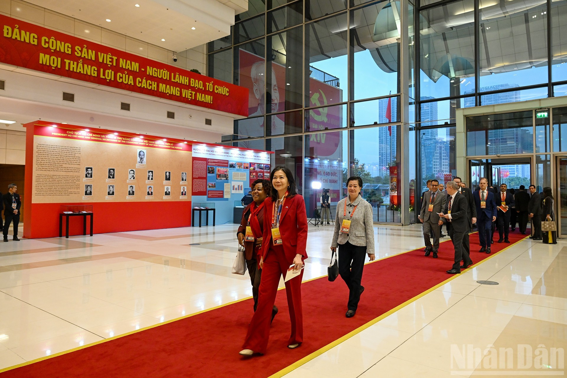 Invitados internacionales al evento.