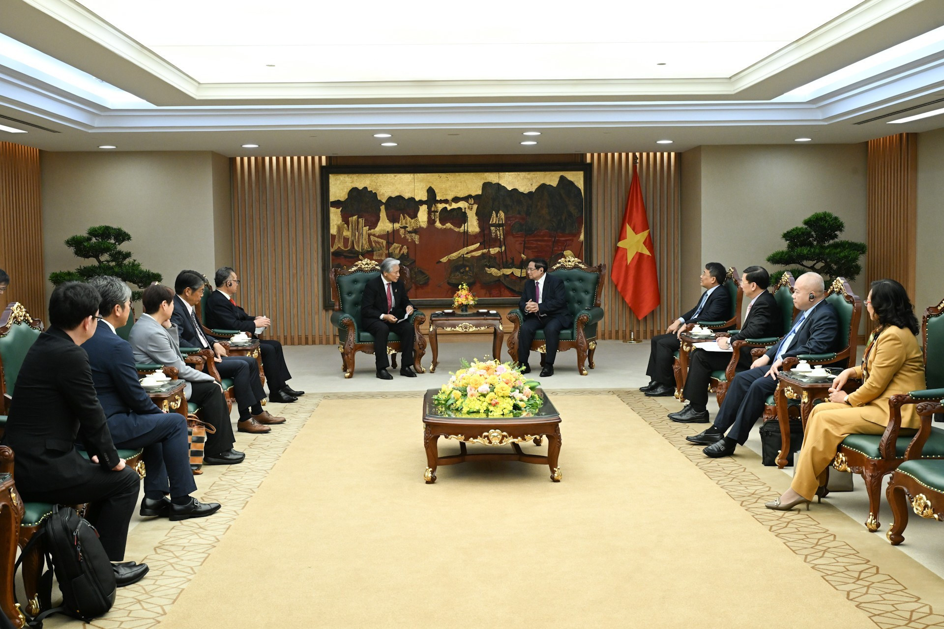 Vista del encuentro.