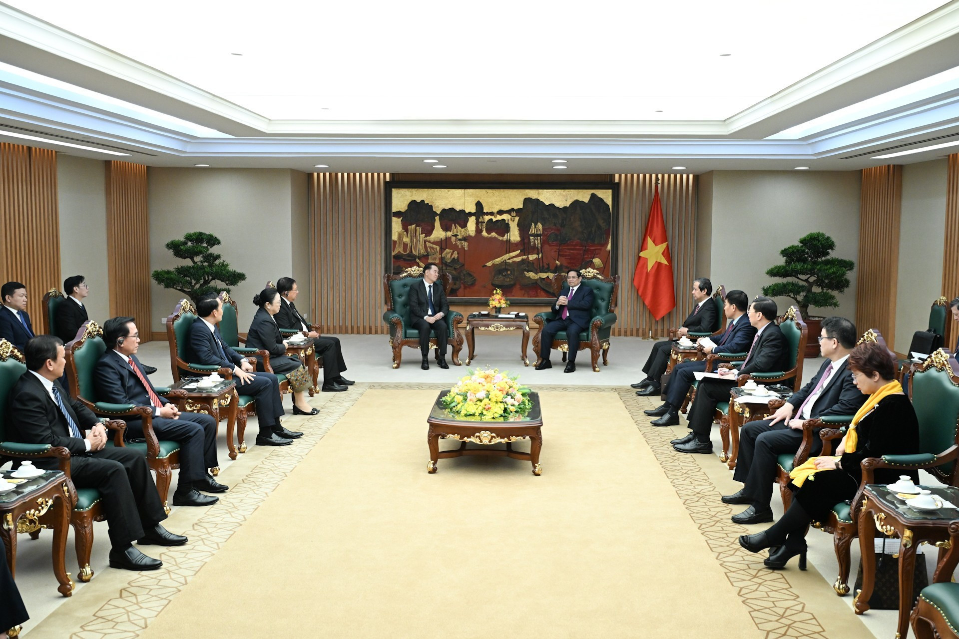 Vista del encuentro.