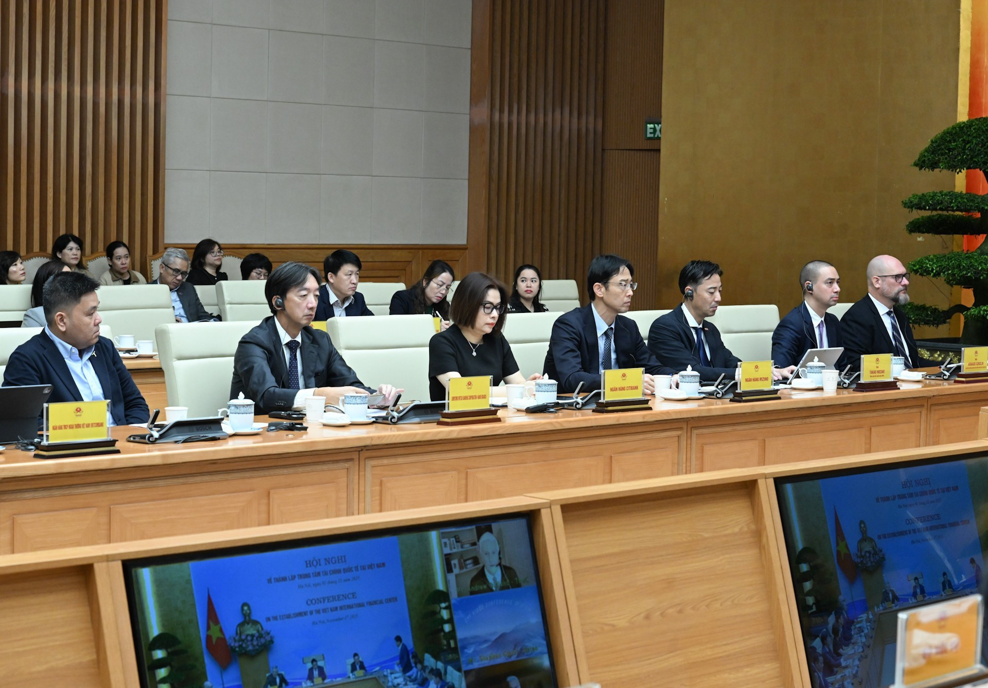 Asistentes a la conferencia.