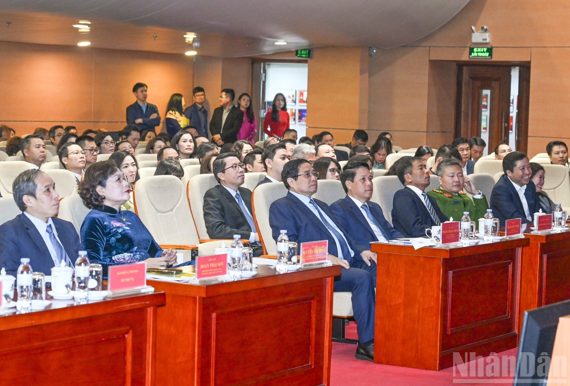 Asistentes a la conferencia.