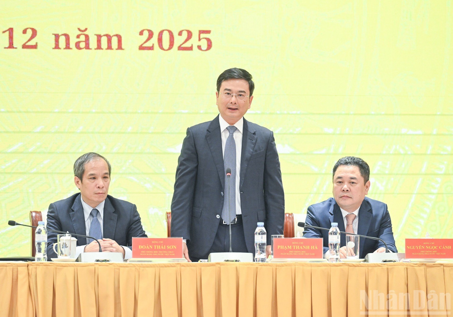 El subgobernador del Banco Estatal de Vietnam, Pham Thanh Ha.