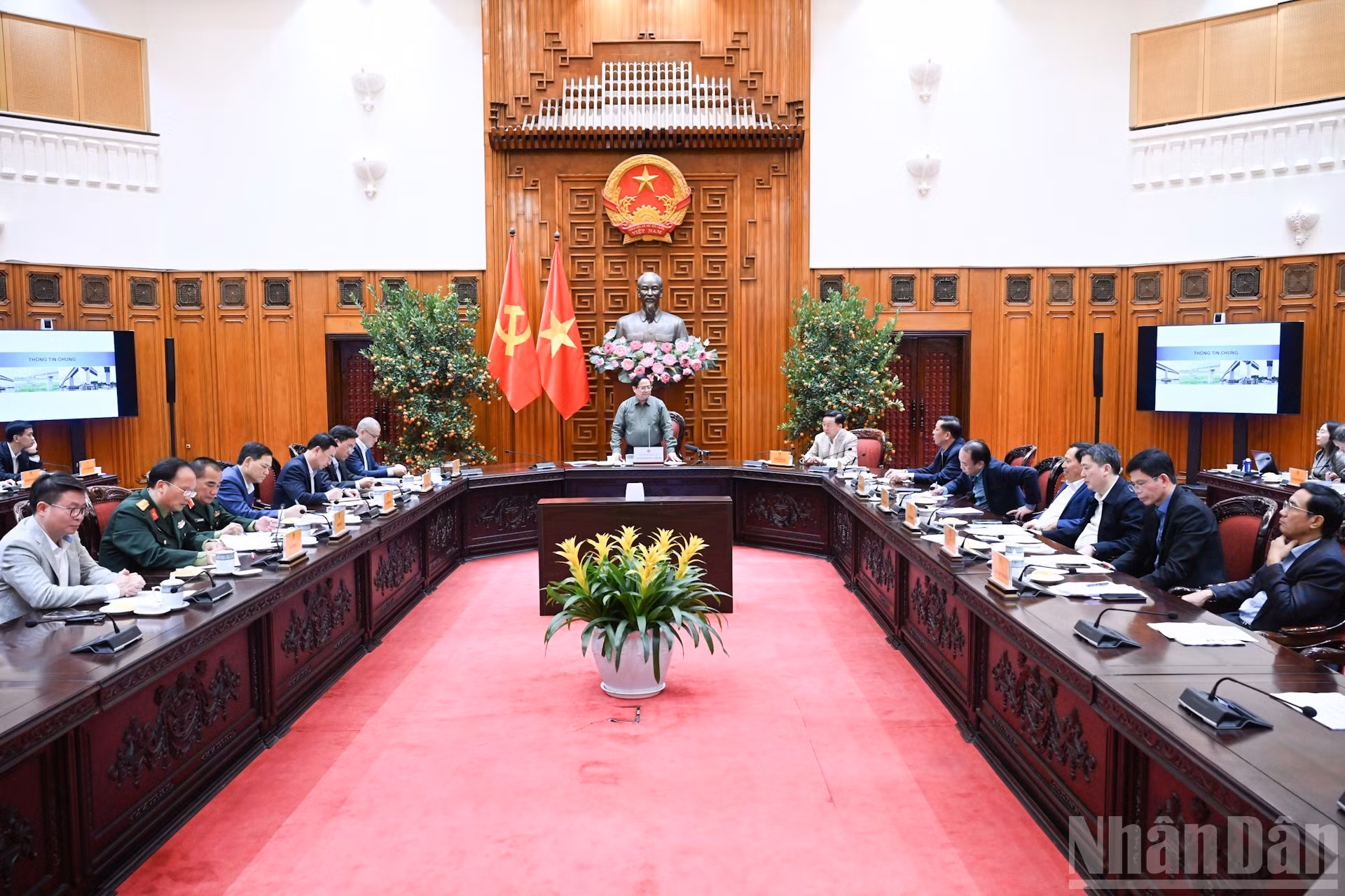 Vista de la reunión.