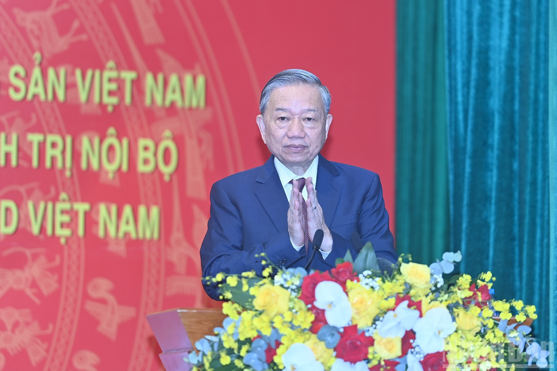 El secretario general del PCV, To Lam.