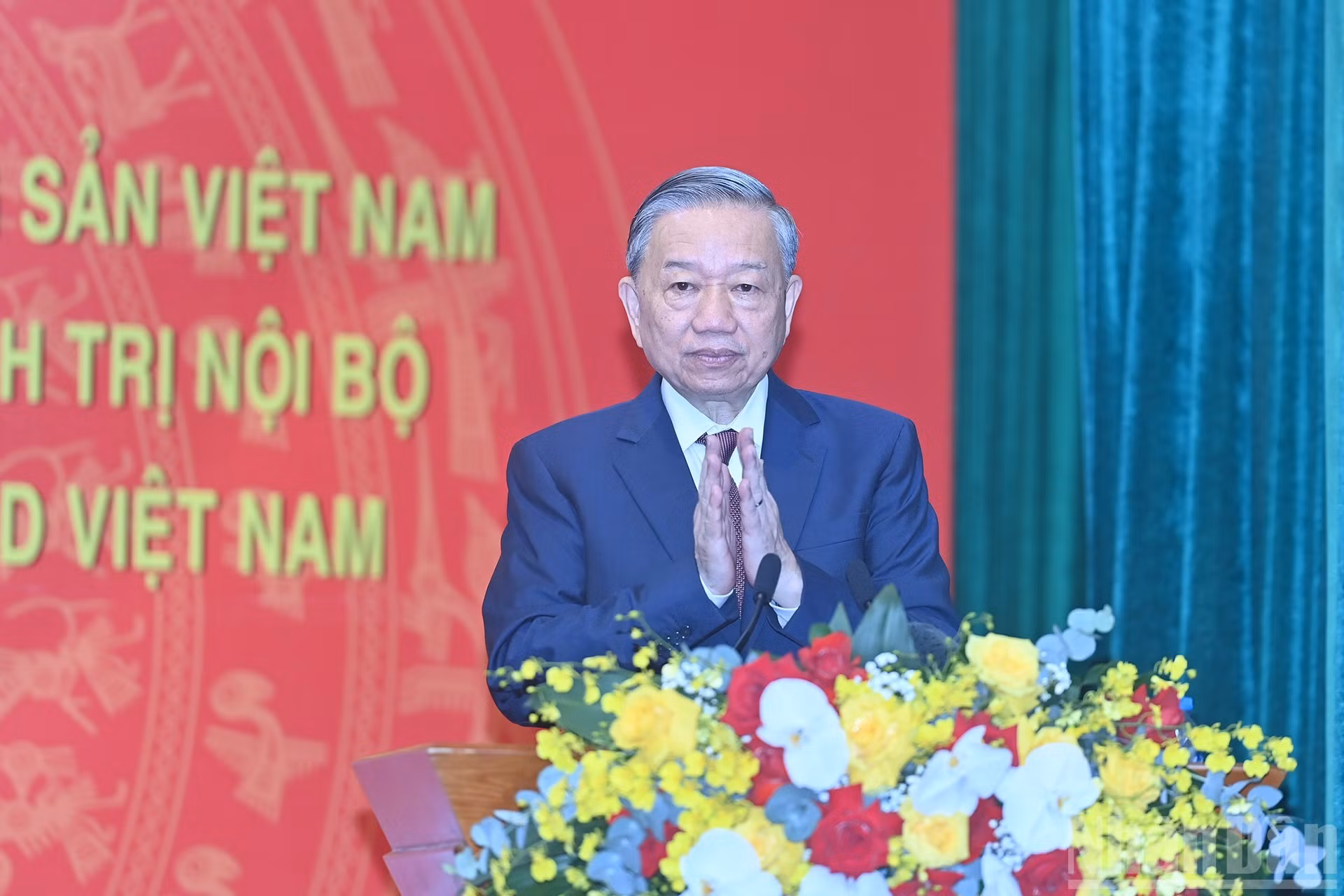 El secretario general del PCV, To Lam.