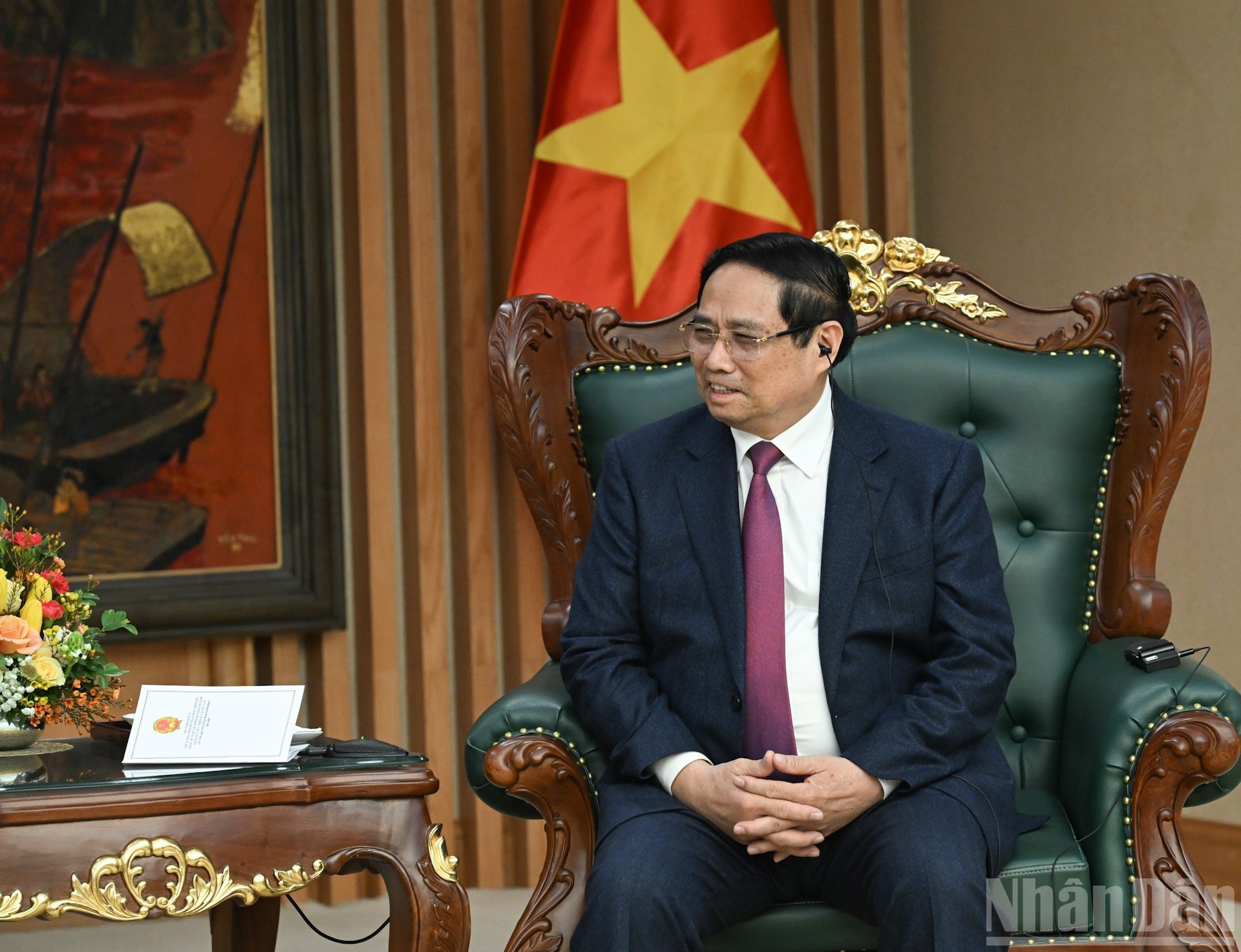 El premier vietnamita Pham Minh Chinh.