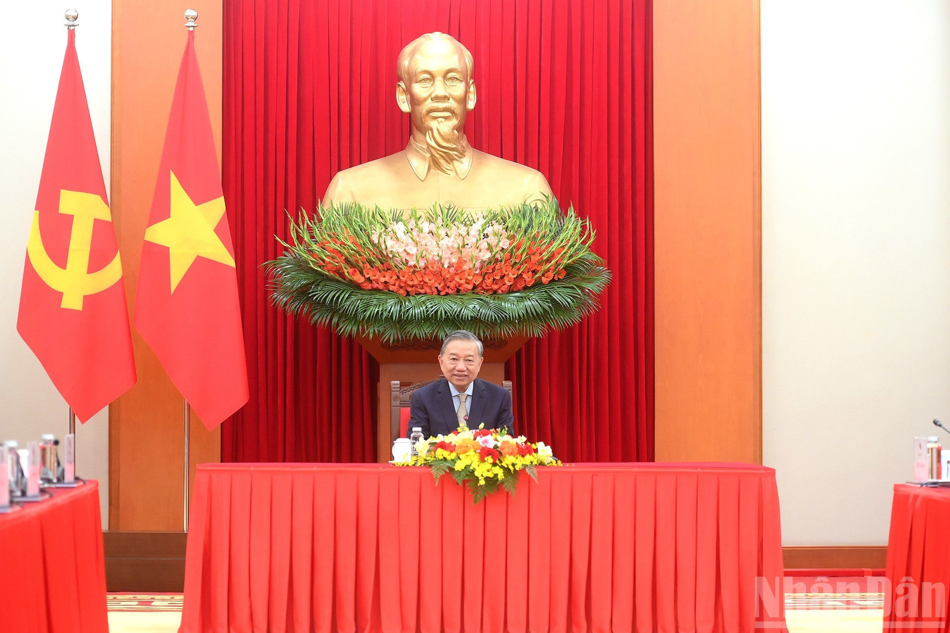 El secretario general del PCV, To Lam.